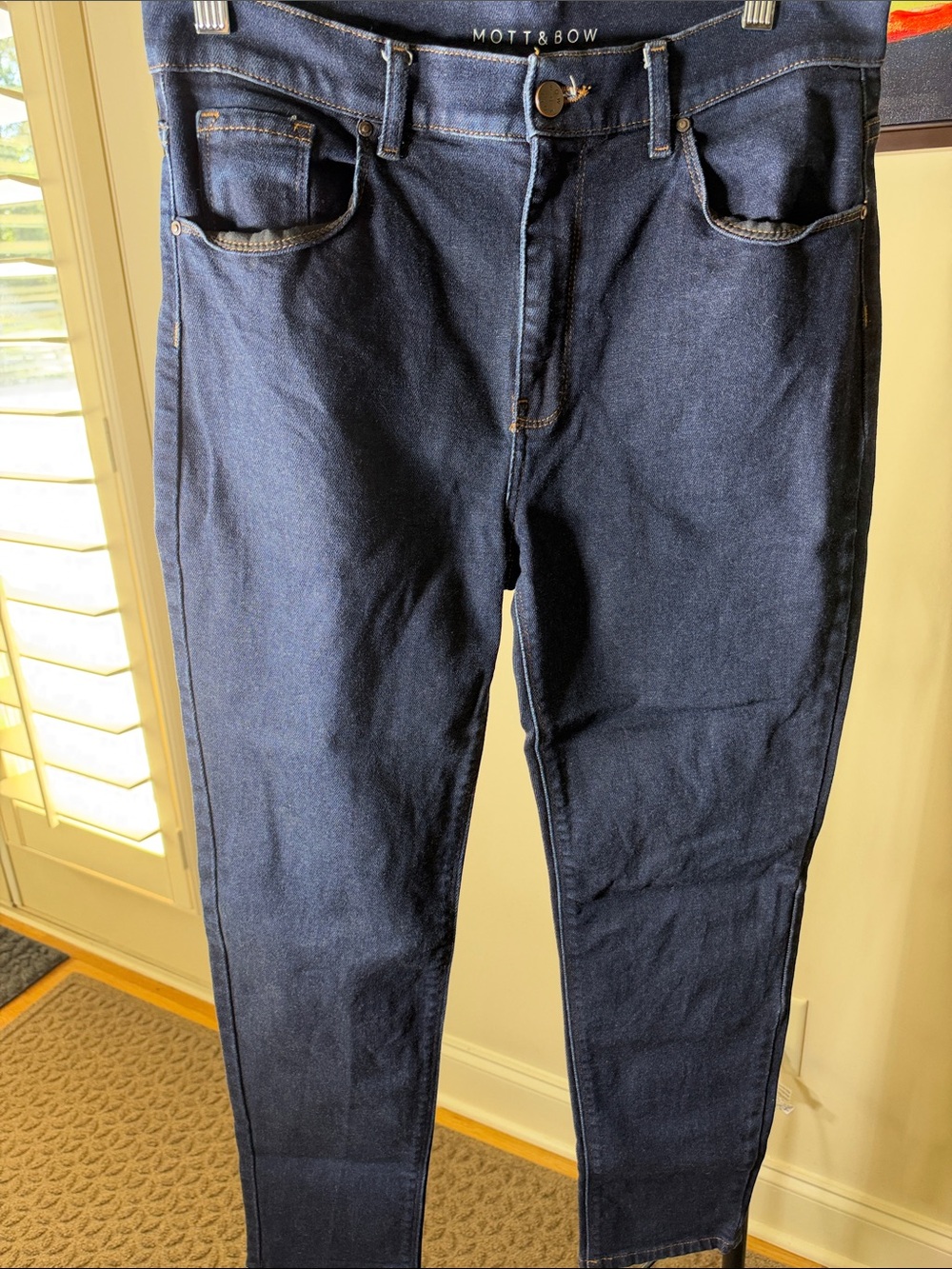 Mott & Bow Women's Ankle Jeans - Indigo